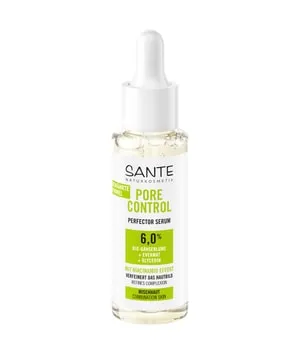 Sante Pore Control Perfector Serum mit Bio-Gänseblume, Evermat & Glycerin Gesichtsserum 30 ml