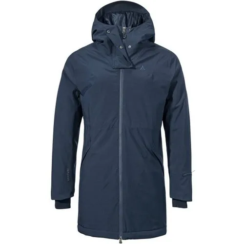 Schöffel Damen Ins Parka Style Crivat WMS - Funktionsjacke mit 10.000 mm Wassersäule, atmungsaktiv und leicht komprimierbar, ideal für Outdoor-Aktivitäten und kalte Tage.