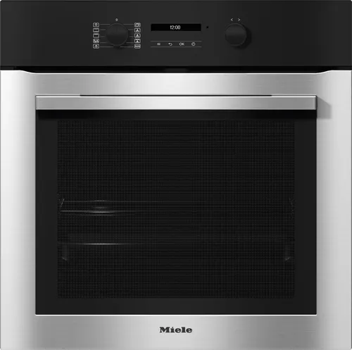 Miele H 2761 BP - Einbaubackofen Edelstahl CleanSteel, modernes Design und pflegeleichte Oberfläche für müheloses Kochen