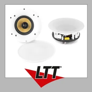 Power Dynamics WCS65 WiFi/BT Deckenlautsprecher-Set 120W 6,5