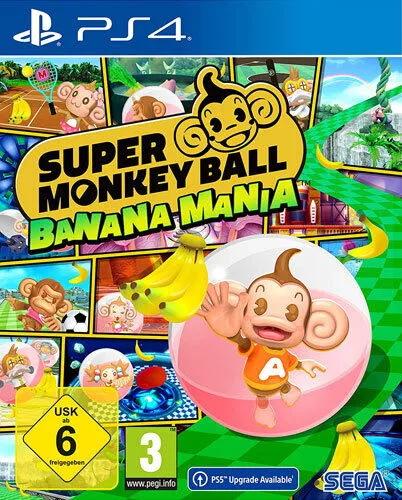 Super Monkey Ball: Banana Mania - Launch Edition - PS4 / PlayStation 4 - Neu