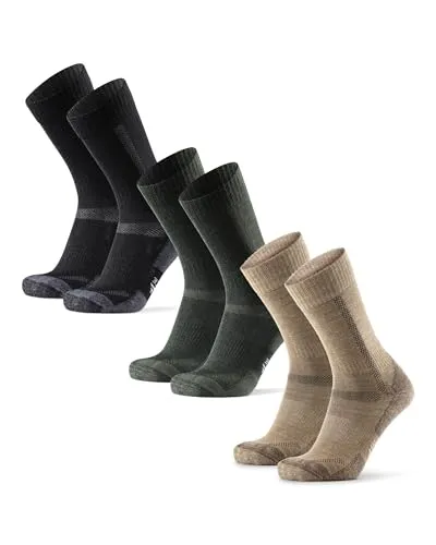 CLASSIC WANDER CREW SOCKEN 3-Pack in grün von DANISH ENDURANCE