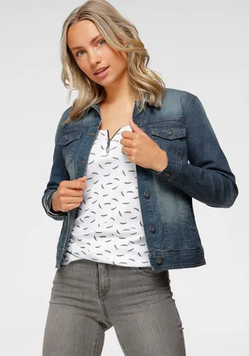 Arizona figurbetonte Jeansjacke aus Baumwollmischung von Arizona
