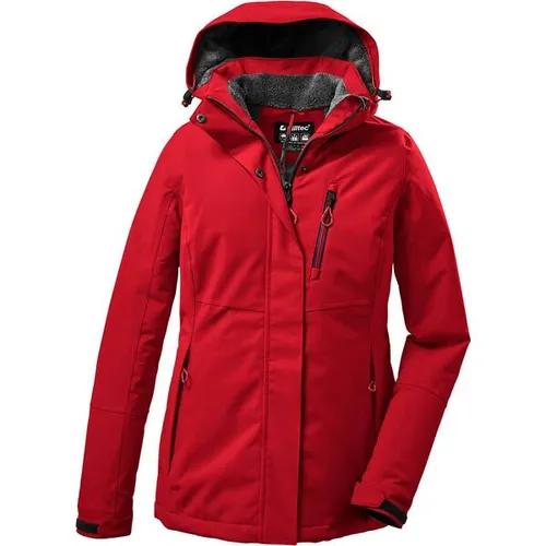 Killtec Damen Outdoorjacke KOW 140 WMN Jckt - Funktionsjacke mit abzippbarer Kapuze, 100% wasserdicht und atmungsaktiv, ideal für Outdoor-Aktivitäten bei jedem Wetter.