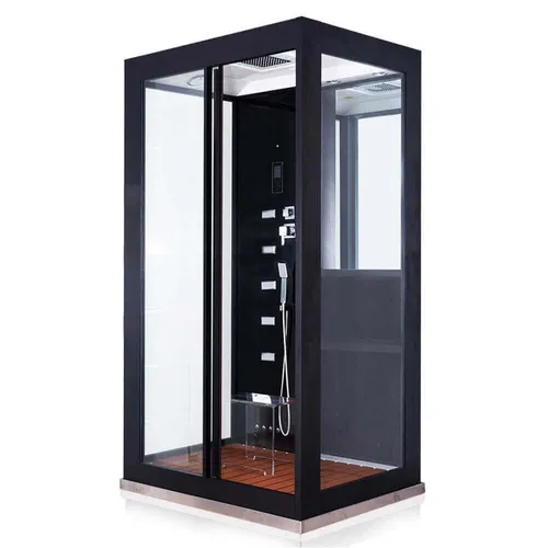 DEKO VERTRIEB BAYERN Dampfdusche XXL Luxus mit LED und Radio