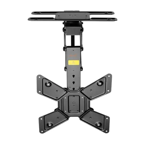 my wall HL46ML TV-Deckenhalterung mit Fernbedienung - Motorisierte Deckenhalterung für TVs von 58 bis 165 cm, schwenkbar und neigbar, inklusive Funk-Fernbedienung und Smart Home Steuerung.