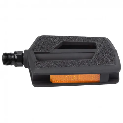 M-Wave Steady Flat AL Fahrradpedal, Schwarz