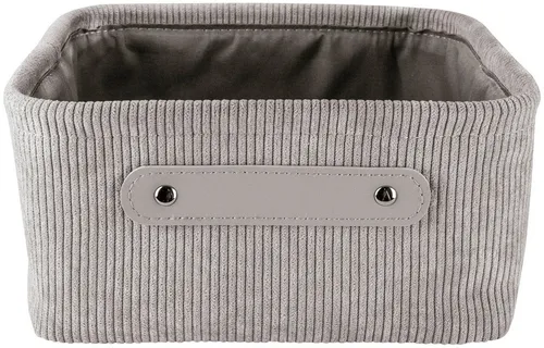 Kleine Wolke Aufbewahrungskorb Bedford in grau von Kleine Wolke