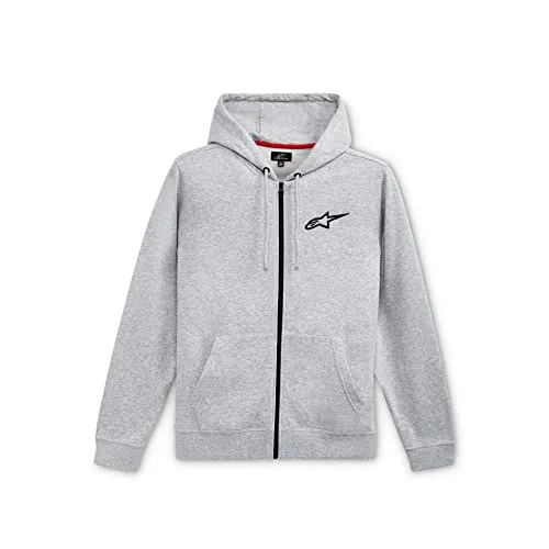 Alpinestars Ageless Chest Hoodie - Kapuzenpullover für Herren mit Reißverschluss, stylisch und bequem, perfekt für sportliche Aktivitäten oder entspannte Tage.