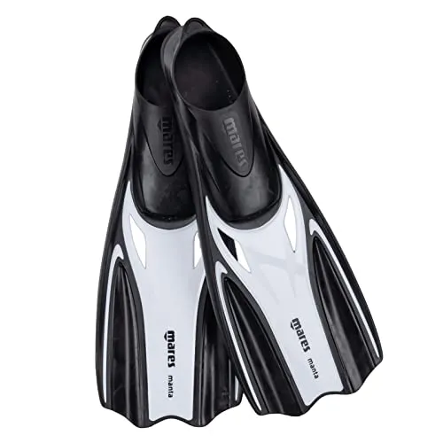 Mares Manta Schnorchelflossen weiß (White/WH, 40/41)