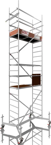 ALTEC Rollfix 600 | inkl. Rollen (Ø 150 mm) | Traverse ausziehbar | Rollgerüst