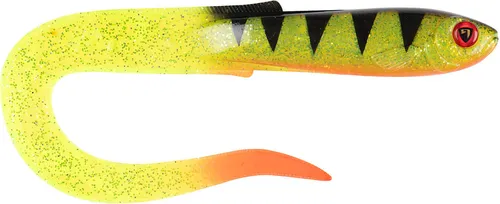 Produktbild Fox Rage Slick Eel Gummiköder UV Perch 28cm