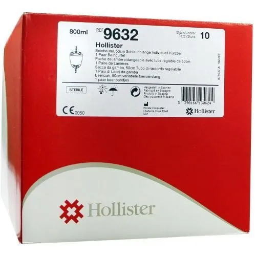 INCARE Beinbtl.steril 9632 50 cm Schlauch 8000 ml von Hollister Co.