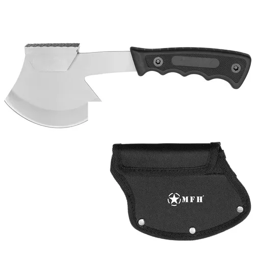 Camping Beil mit Hammer 2-in-1 Werkzeug - Äxte für Outdoor-Fans, mit integriertem Klingen- und Transportschutz für maximale Sicherheit und Komfort beim Campen und Überleben in der Natur.