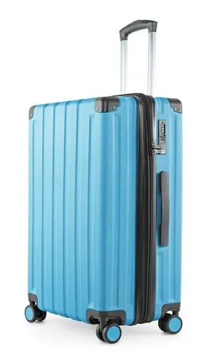 Hauptstadtkoffer Q-Damm - Mittelgroßer Hartschalenkoffer mit TSA und 4 Rollen - Koffer für einwöchige Reisen, erweiterbar auf 89 Liter, aus leichtem, schlagfestem ABS-Material mit sicherem TSA-Zahlenschloss.