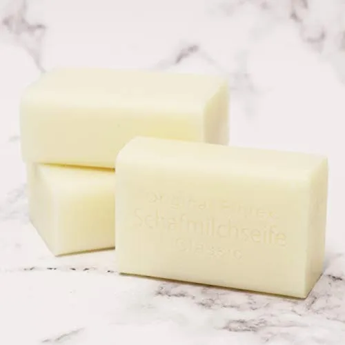 Schafmilchseife eckig 10x100g, Classic in weiß von Florex