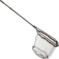 Zeck Predator Folding Rubber Tele Net XL 82x68cm - Unterfangkescher für Raubfischangeln, mit gummierter Netzbeschichtung für schonendes Handling und optimale Fischpflege.