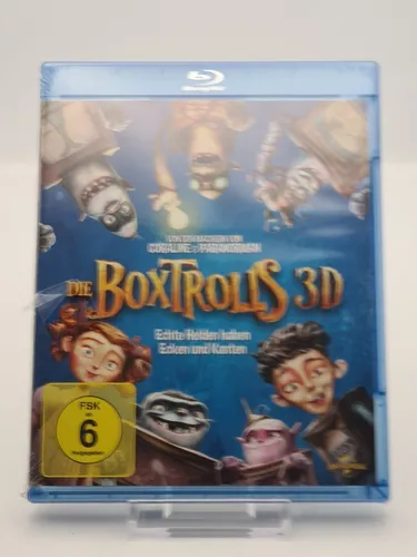 Die Boxtrolls (3D Blu Ray) NEU & OVP