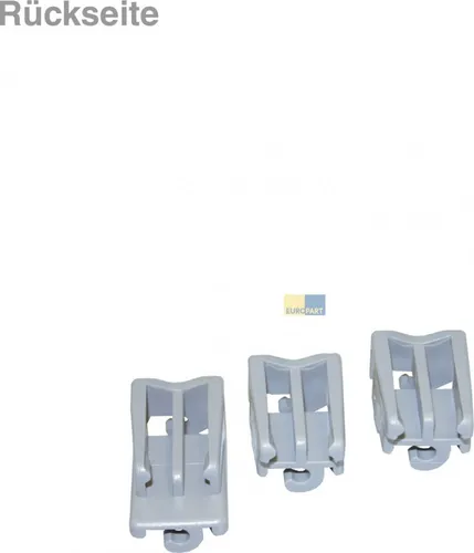 daniplus Lager, Klemme für Klappstachelreihen Oberkorb für Spülmaschine von BSH Bosch Siemens - Nr.: 418674