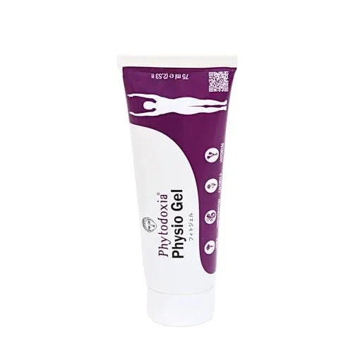 PHYTODOXIA Physio Gel 75 ml | Natürlich mit Arnika und Teufelskralle – Entzündungshemmende Soforthilfe bei Muskel- und Gelenkschmerzen – Ideal für punktuelle Anwendung & unterwegs