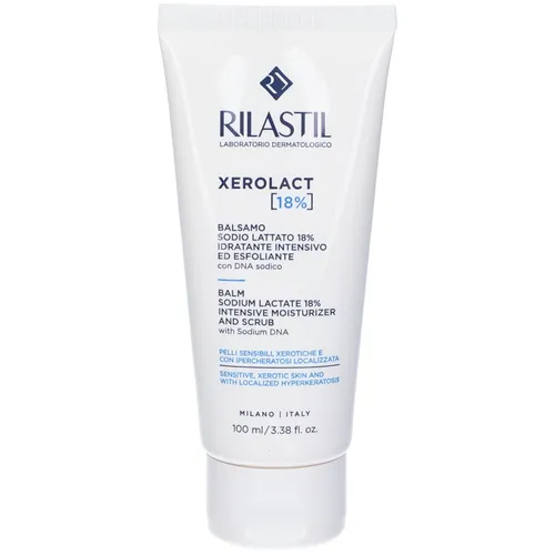 Xerolact 18% Rilastil® Balsam 100ml - Sonstige - Intensiv pflegender Balsam mit 18% Natriumlactat, ideal zur Unterstützung trockener und empfindlicher Haut.