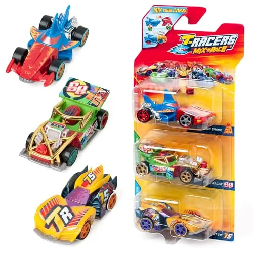 T-Racers Mix 'N Race 3er Pack