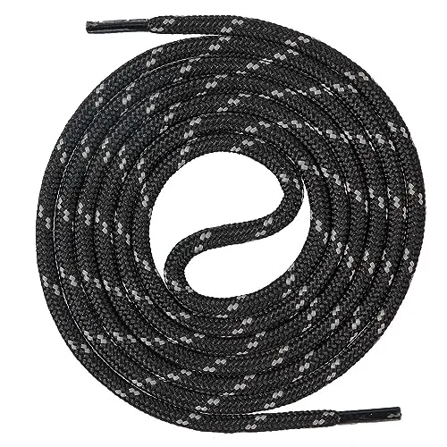 Schnürsenkel Schwarz von Mount Swiss