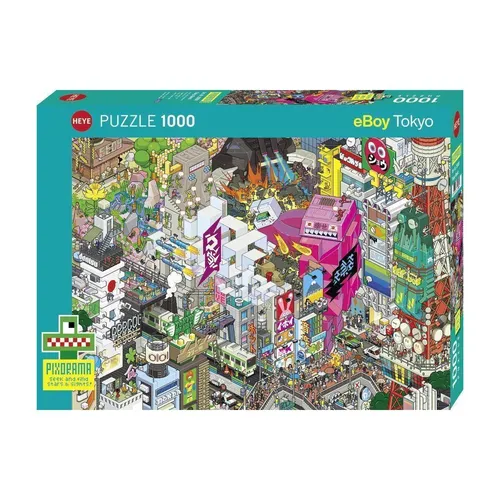 HEYE Puzzle Pixorama: Tokyo Quest 1000 Teile von Heye