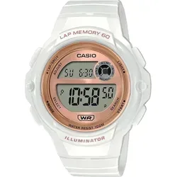 Casio Lws-1200H-7A2 Damenuhr + Box - Armbanduhr – Quarz - Weiß/Beige