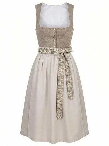 MarJo Dirndl Leopoldsdorf 70cm taupe 42 in beige von MarJo