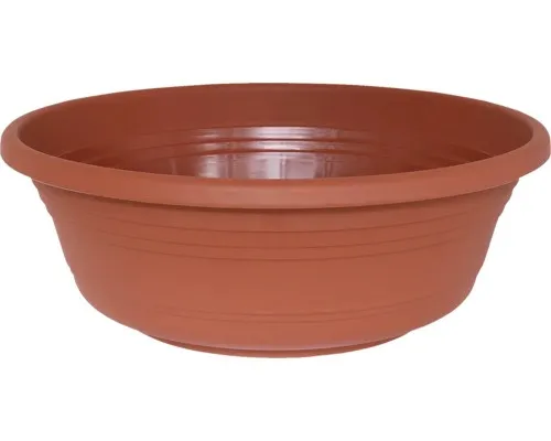 Blumenschale geli Jessica Kunststoff 49 x 49 x 17 cm terracotta