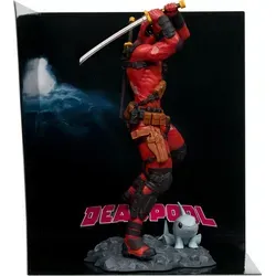 McFarlane Toys Marvel Collection Deadpool Figur - Merchandise: Hochwertige 1:10 Sammlerfigur von Deadpool, ideal für Fans und Sammler.