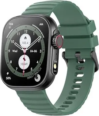 myPhone Watch-Tool - Smartwatch mit 2-Zoll-IPS-Display, ideal für Sport und Alltag. Überwache deine Gesundheit und bleibe mit Bluetooth-Anrufen in Kontakt. Staub- und wasserdicht mit 300-mAh-Akku für bis zu einer Woche Laufzeit.