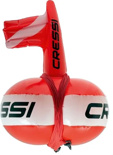 Cressi Erwachsene Tonda Buoy Tauchen Boje, Rot, Adult