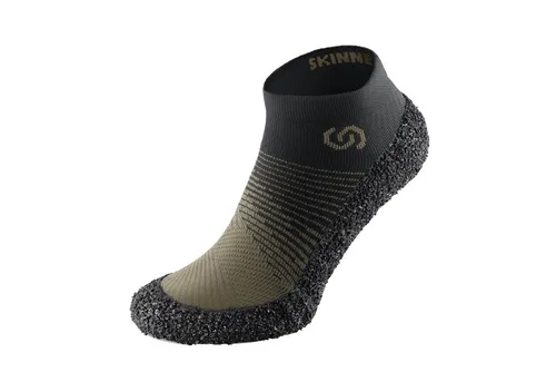 Skinners Barfusschuhsocke 2.0 Comfort mossgrün Herren - Sportsocken mit minimalistischem Design für ultimativen Komfort und Schutz. Ideal für Reisen, Sport und Alltag - leicht und einfach zu transportieren.