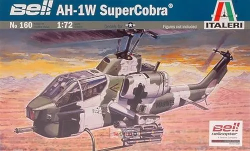 1:72 Italeri Ah 1 W Super Cobra Kit IT0160 Modellbau von Italeri