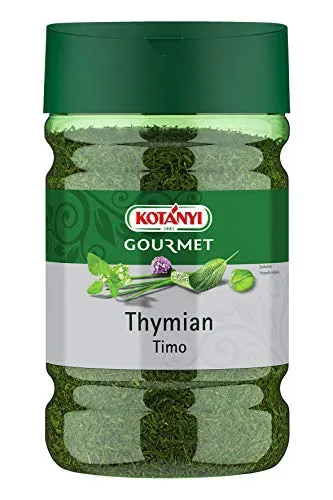 Kotanyi Thymian gerebelt, Gewürze für Großverbraucher und Gastronomie, große Dose 1200 ccm, ca. 215 g