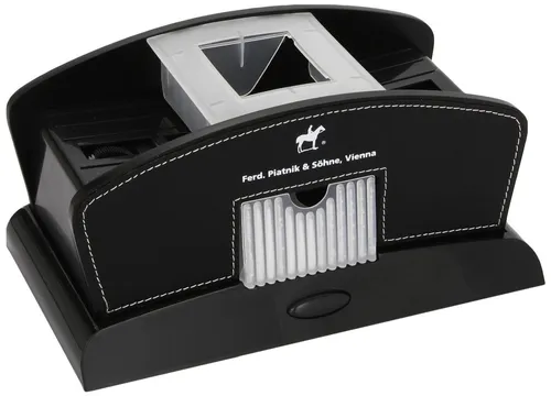 Piatnik Spiel Automatische Kartenmischmaschine - Kartenmischmaschine für müheloses Spielvergnügen, ideal ab 10 Jahren