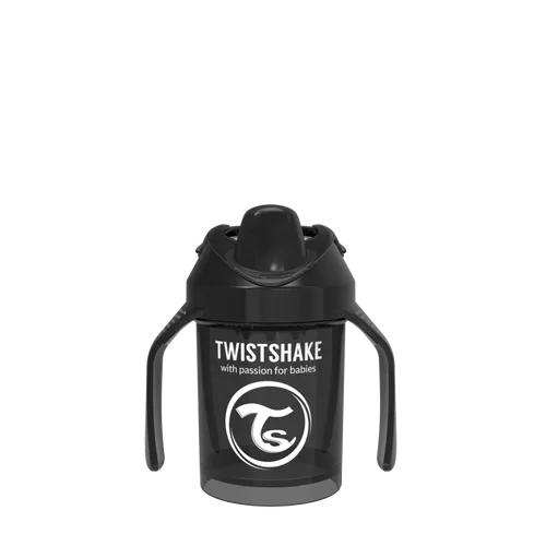 Twistshake Schnabeltasse 230 ml schwarz 4+M