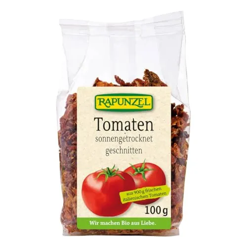 Rapunzel Tomaten getrocknet, geschnitten in Würfel, 1er Pack (1 x 100 g) - Bio