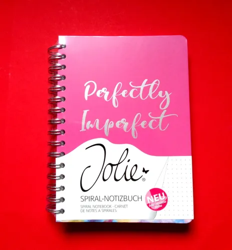 SIGEL Spiral-Notizbuch Jolie, Hardcover, Batik Holi, Dot-Lineatur 240 Seiten