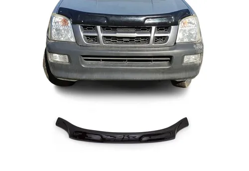 OMAC Lüftungsgitter Motorhaube Deflektor für Isuzu D-Max 2002-2006 - Langlebiger Luftabweiser aus hochwertigem Acryl, der einfach zu montieren ist und optimalen Schutz vor Schnee bietet. Ideal für Heizung und Belüftung.
