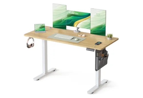 Schreibtische Beige von SONGMICS