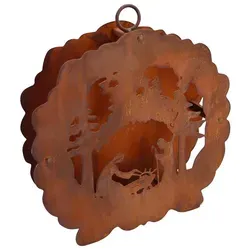 Rostikal Krippe Teelichthalter Weihnachten