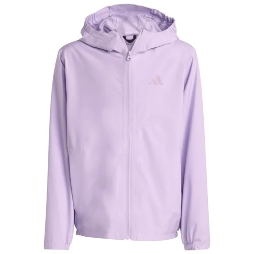 adidas Unisex Kinder Terrex CLIMAPROOF Regenjacke in lila von adidas