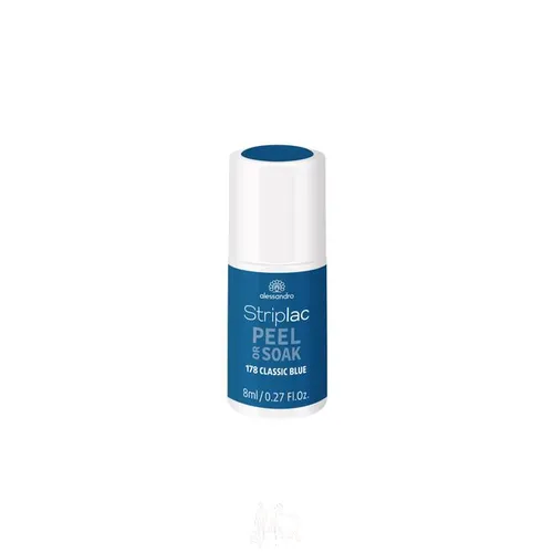 Alessandro Striplac Peel or Soak 178 Classic Blue 8 ml