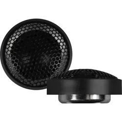 ML6.2T Gewebe-Neodym-Hochtöner - Car-HiFi-Lautsprecher, Paar mit 100 Watt RMS Leistung, ideal für hochwertige Klangwiedergabe im Auto mit breitem Frequenzgang von 3200 bis 30000 Hz.