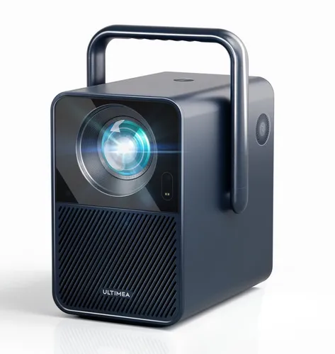 Ultimea Poseidon E40 Beamer, Android TV 11.0 mit Netflix,Dolby Audio Beamer (30000 lm, 2000:1, 1920 x 1080 px,Tragegriffdesign, Tragbar Projektor Native 1080P)