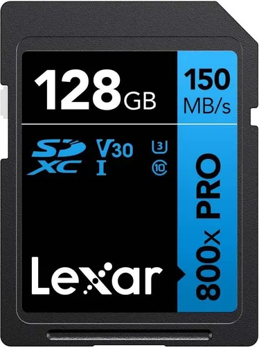 Lexar MEMORY SDXC 128GB UHS-I - Hochgeschwindigkeits-SDXC-Karte mit 128 GB, ideal für schnelle Datenübertragungen und zuverlässige Speicherung, perfekt für Foto- und Videoaufnahmen.
