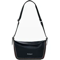 Desigual Damen Munich Bag_Trama München, Schwarz in schwarz von Desigual